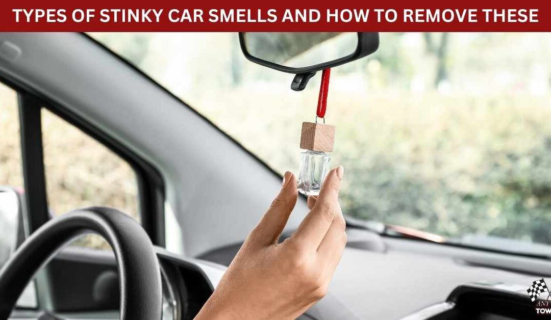 TYPES OF STINKY CAR SMELLS AND HOW TO REMOVE THESE